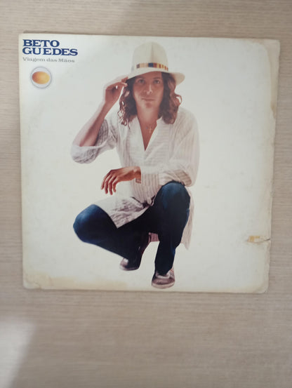 Lp Vinil Beto Guedes Viagem Das Mãos Com Encartes