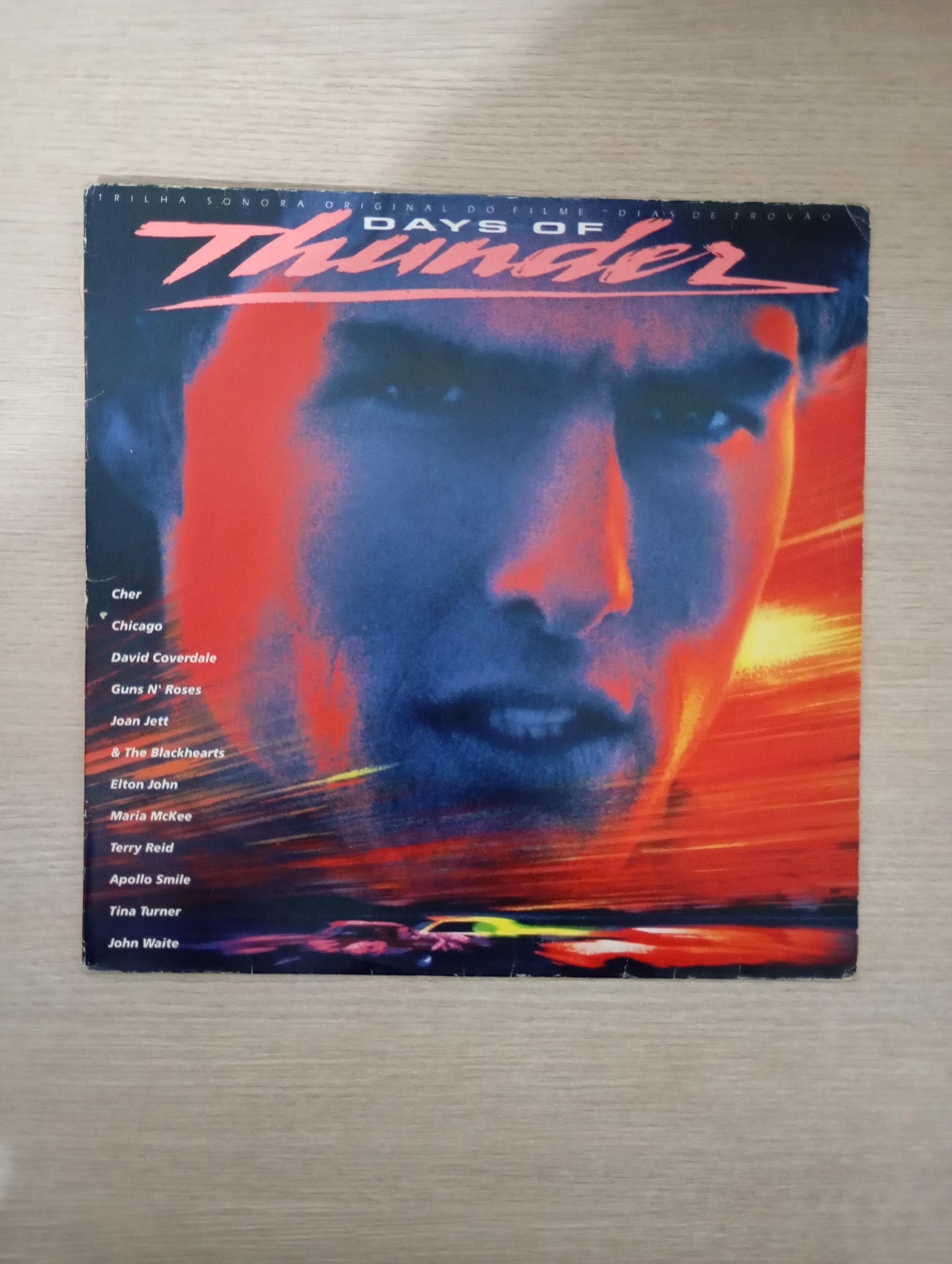 Lp Vinil Trilha Sonora Days Of Thunder Com Encarte