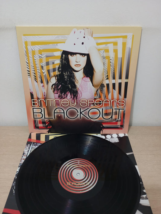 Lp Vinil Britney Spears Blackout Com Encarte Importado USA
