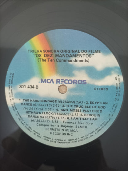 Lp Vinil The Ten Commandments Trilha Sonora Duplo