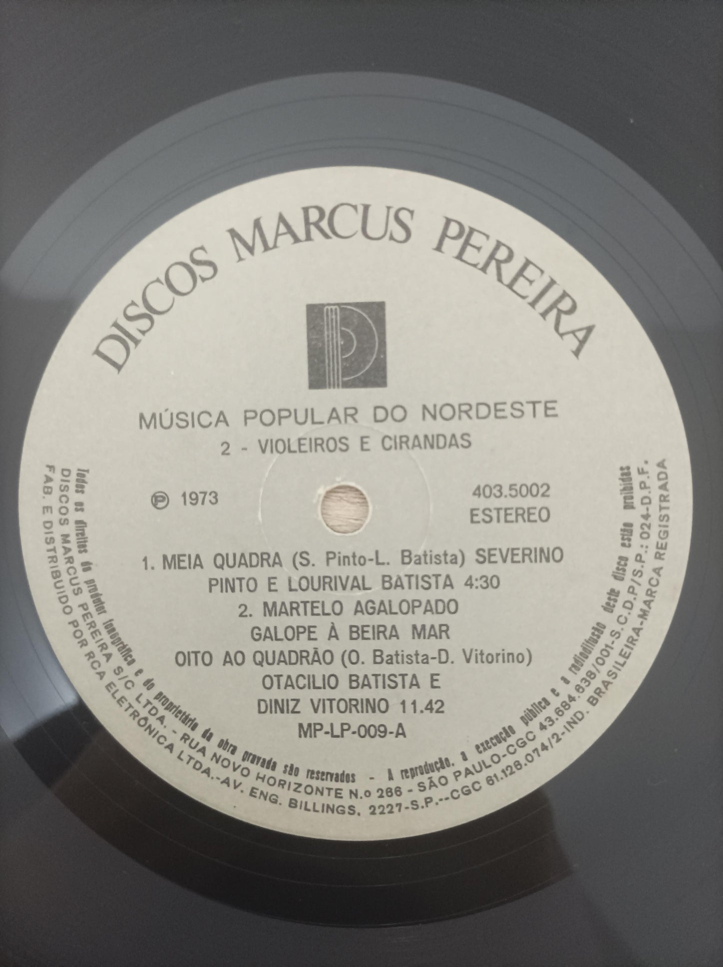 Lp Vinil Música Popular do Nordeste Vol. 2 Capa Dupla