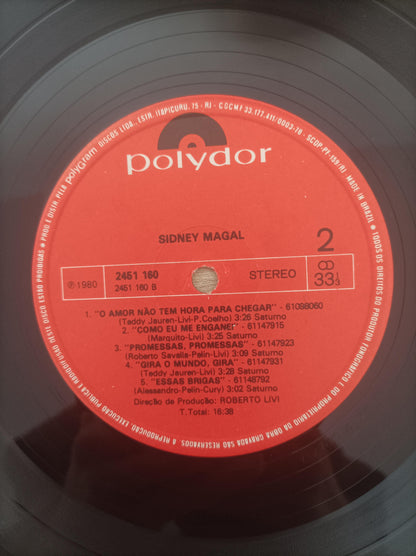 Disco Vinil 1980 Sidney Magal Capa Dupla A