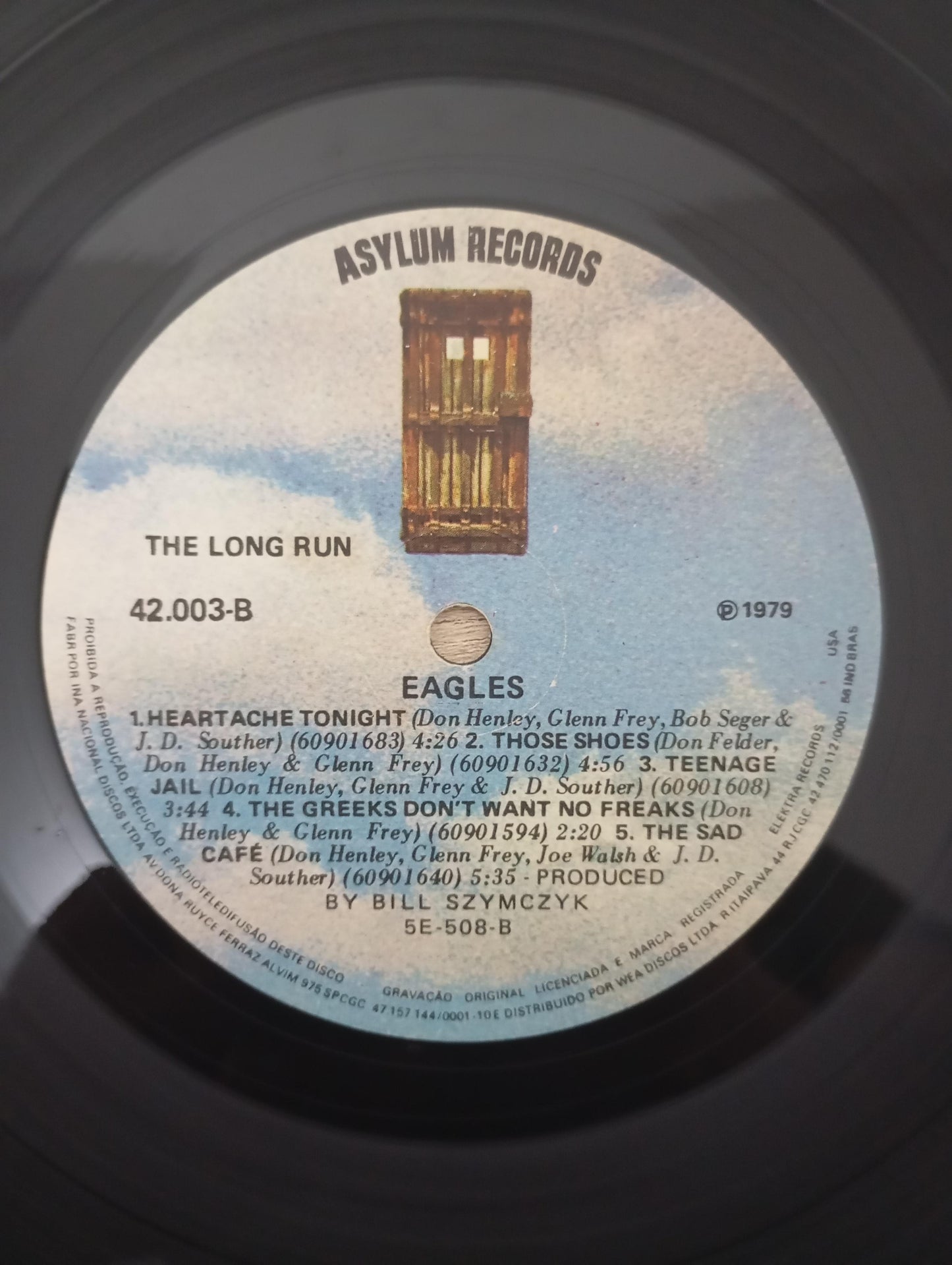 Lp Vinil Eagles The Long Run Capa Dupla Com Encarte