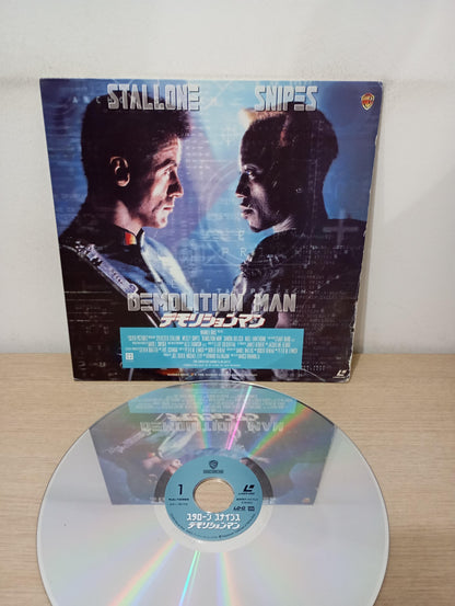 LD LaserDisc Stallone Snipes Demotion Man Import Japao