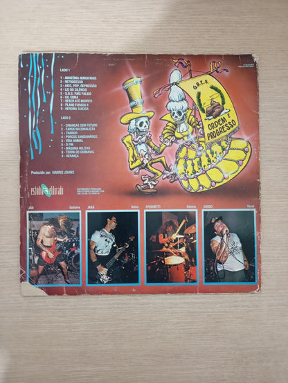 Lp Vinil Ratos De Porão Brasil Com Encarte