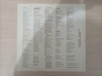 Disco Vinil De Volta Ao Começo Gonzaguinha Com Encarte, Leia