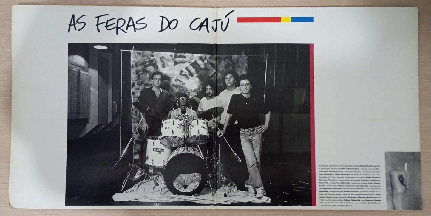 Lp Vinil Cazuza Burguesia Duplo Com Encartes