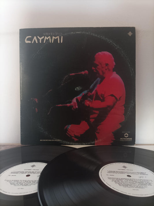 Lp Vinil Dorival Caymmi Setenta Anos Duplo Com Encartes