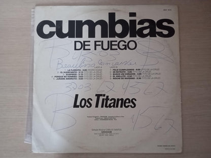 Lp Vinil Los Titanes Cumbias de Fuego