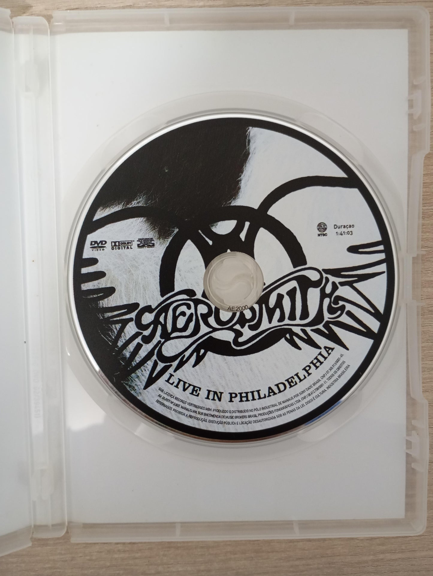 DVD Aerosmith Permanent Vacation-Live In Philadelphia