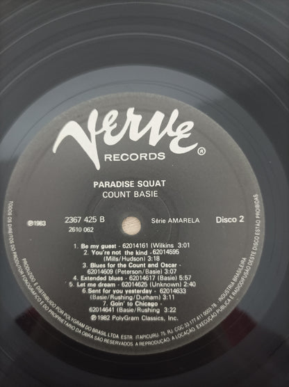 Disco Vinil Paradise Squat Count Basie Duplo A