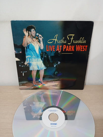 LD LaserDisc Aretha Franklin Live At Park West Importado