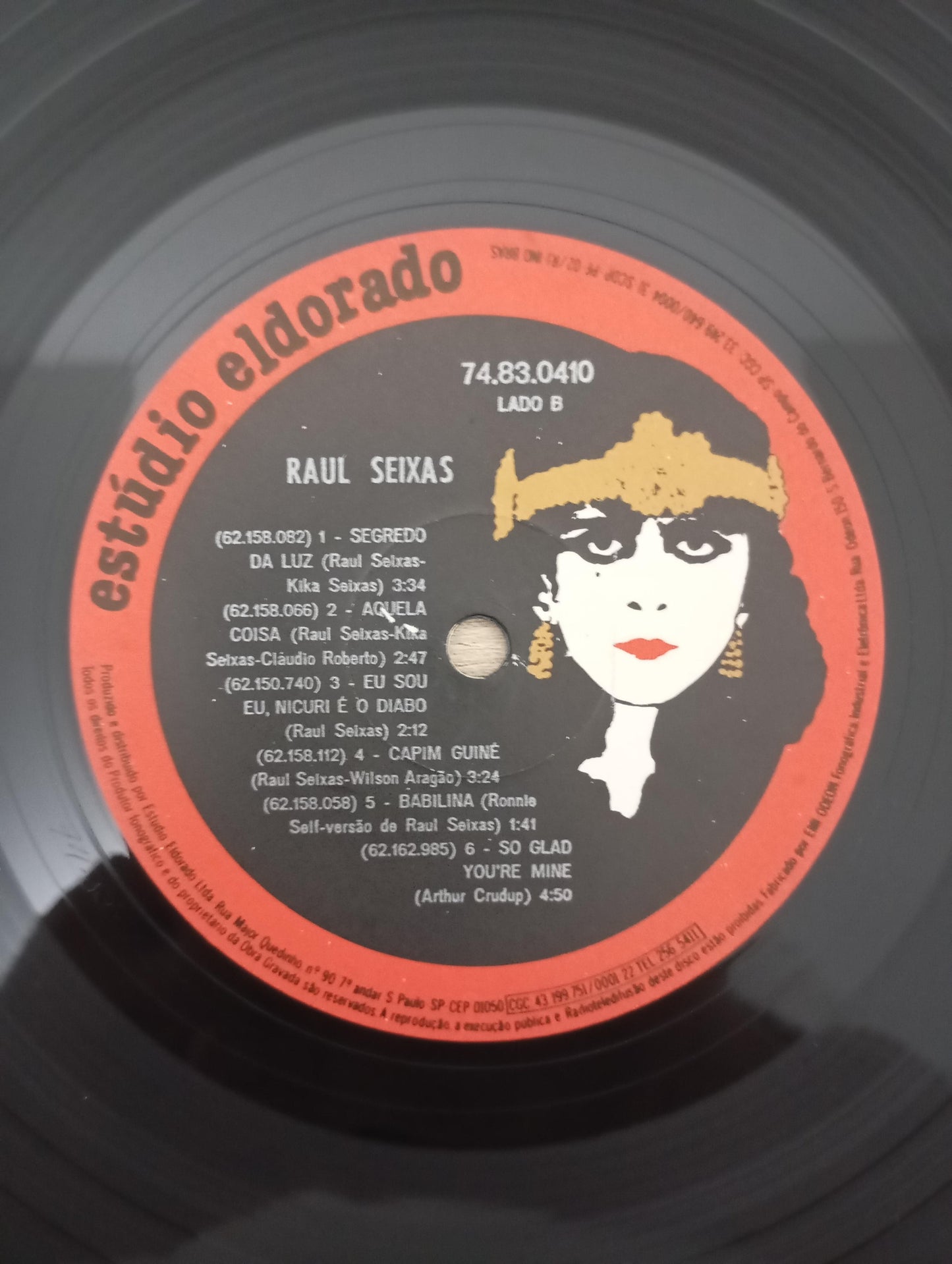 Lp Vinil Raul Seixas Carimbador Maluco 1983 Capa Dupla