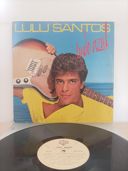 Lp Vinil Lulu Santos Tudo Azul Com Encarte