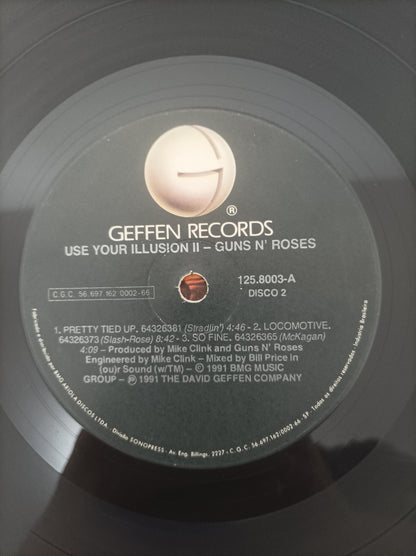Disco Vinil Use Your Illusion II Guns N Roses Duplo, Leia