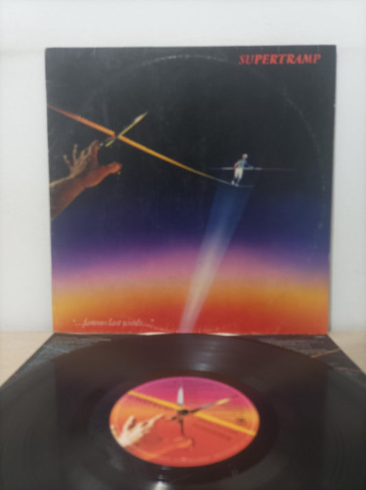 Lp Vinil Supertramp Famous Last Words Com Encarte