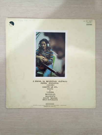 Lp Vinil Beto Guedes A Página Relâmpago Elétrico