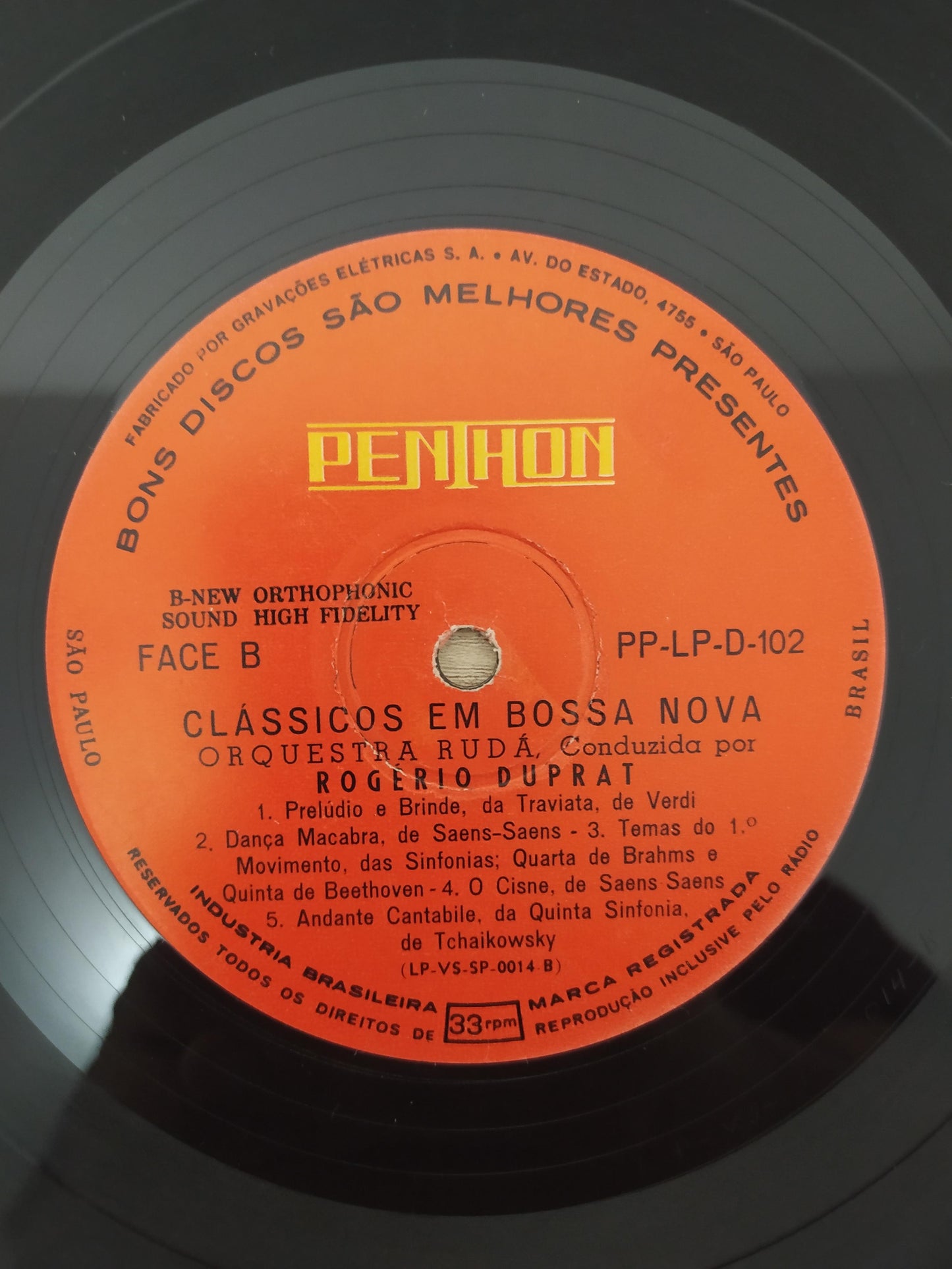 Lp Vinil Orquestra Rudá Clássicos Em Bossa Nova
