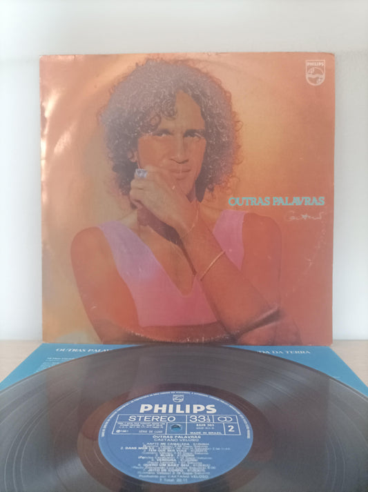 Disco Vinil Outras Palavras Caetano Veloso Com Encarte A