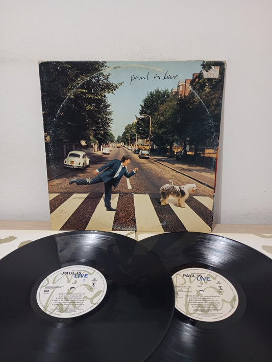 Lp Vinil Paul McCartney Paul Is Live Duplo Com Encartes