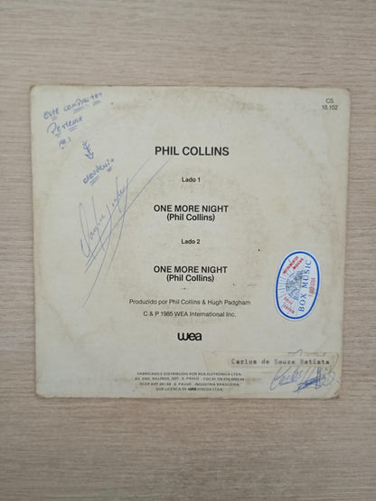 Compacto Vinil Phil Collins One More Night