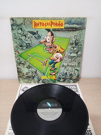 Lp Vinil Ratos De Porão Brasil Com Encarte