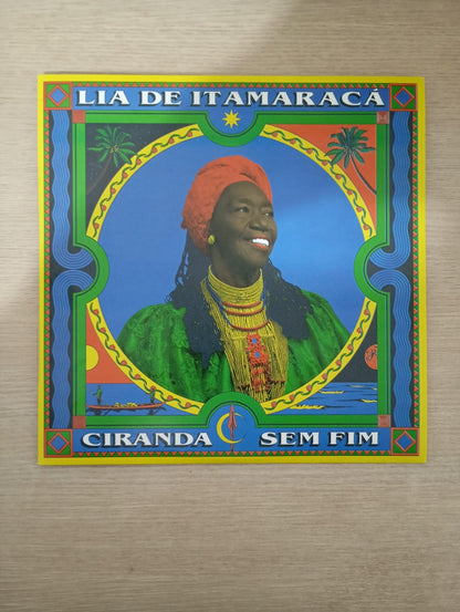 Lp Vinil Lia De Itamaracá Ciranda Sem Fim Com Encarte
