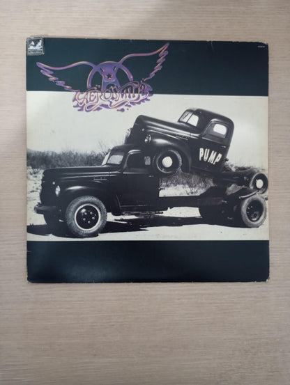 Lp Vinil Aerosmith Pump Com Encarte