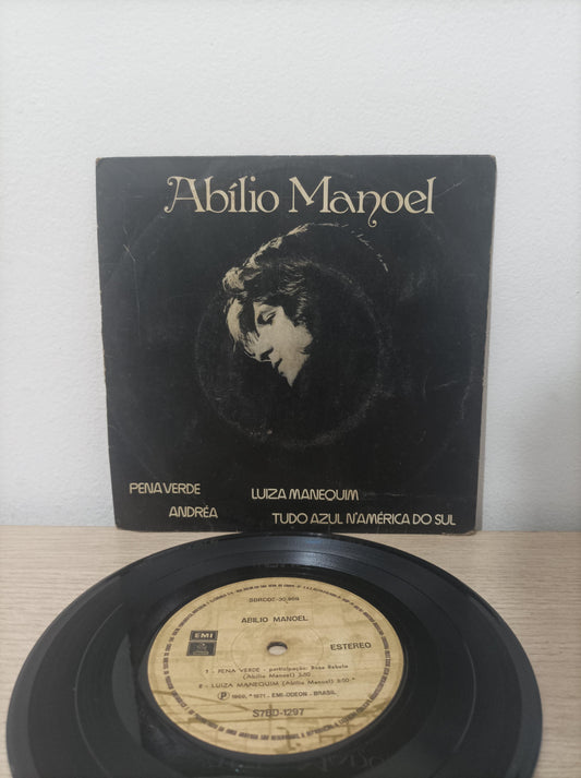 Compacto Vinil Abílio Manoel Pena Verde / Luiza Manequim