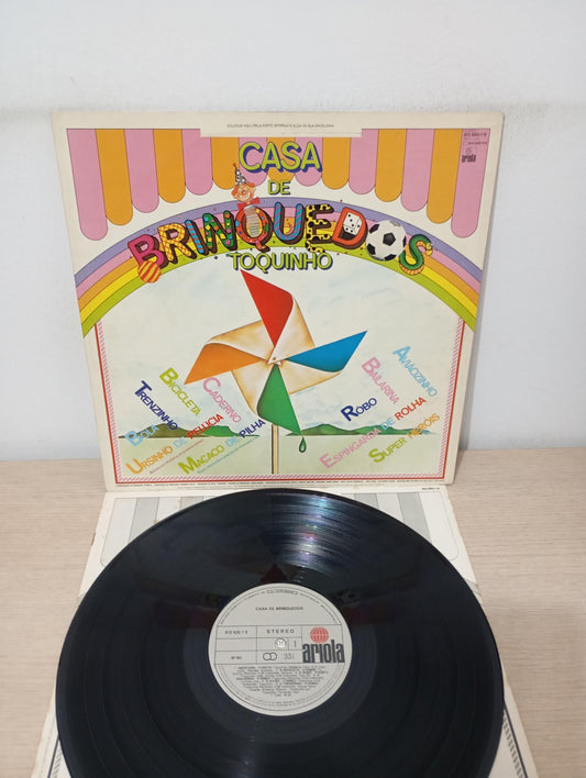 Lp Vinil Toquinho Casa De Brinquedos Com Encarte