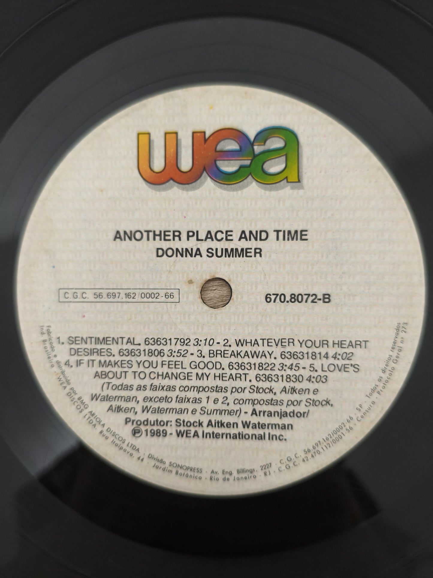 Lp Vinil Donna Summer Another Place And Time