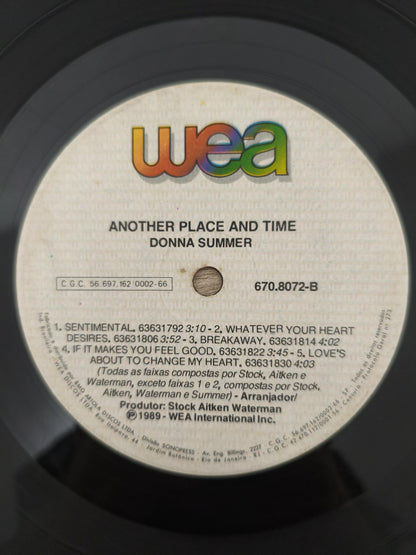 Lp Vinil Donna Summer Another Place And Time