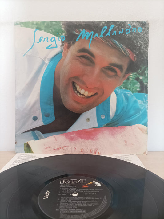 Lp Vinil Sergio Mallandro 1982 Com Encarte