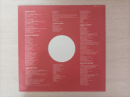 Lp Vinil Queen News Of The World Capa Dupla Com Encarte
