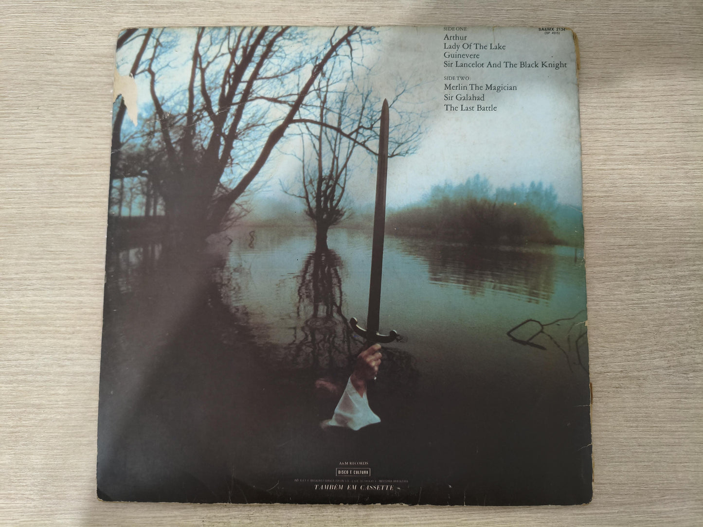 Lp Vinil Rick Wakeman Myths & Legends King Arthur C/ Encarte