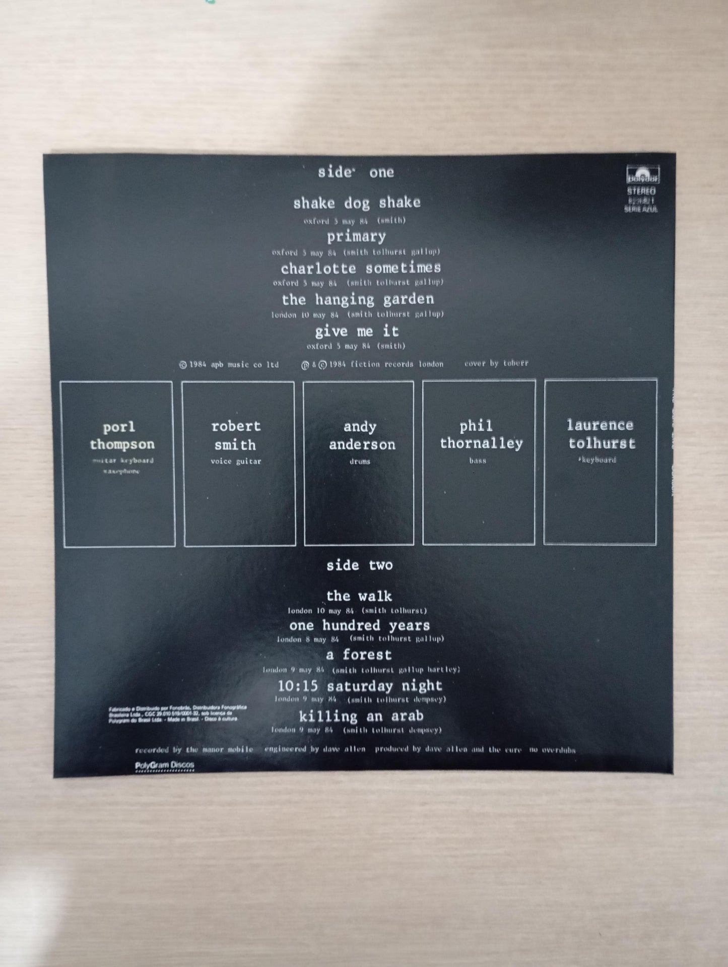 Lp Vinil The Cure Concert - The Cure Live