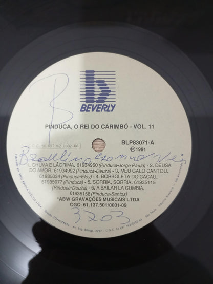 Lp Vinil Pinduca O Rei Do Carimbó