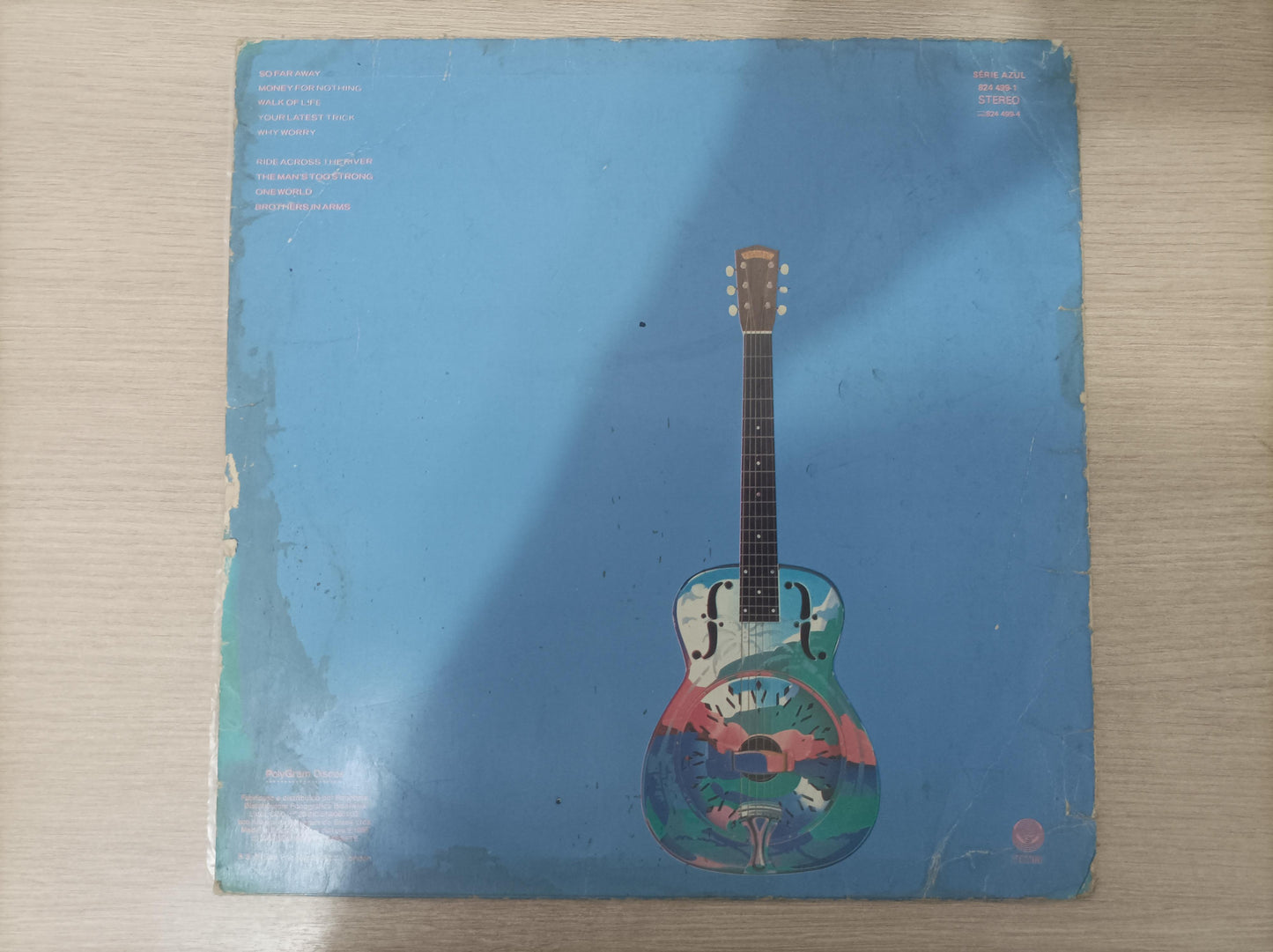 Disco Vinil Brothers In Arms Dire Straits Com Encarte A
