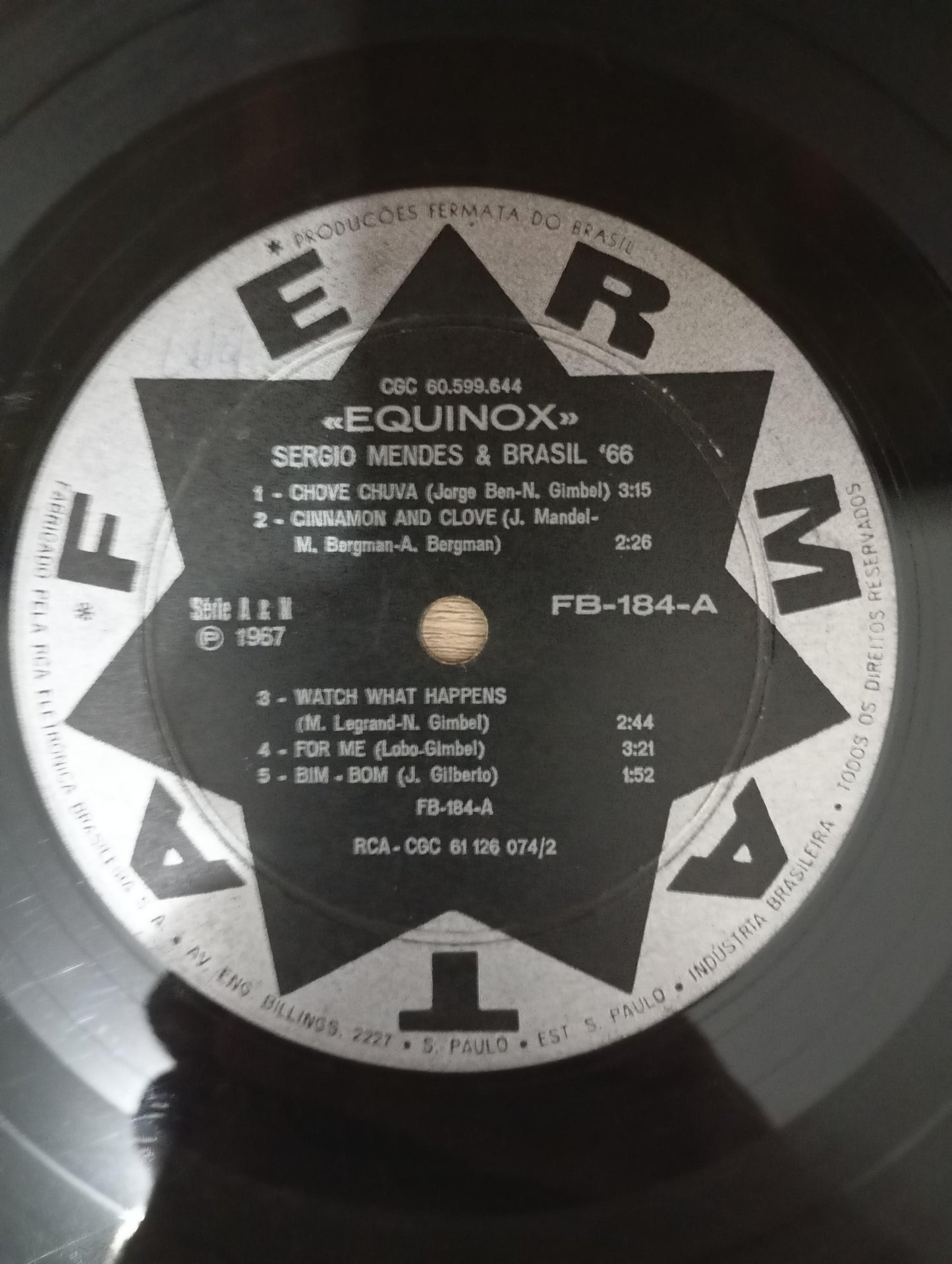 Lp Vinil Sérgio Mendes & Brasil '66 Equinox