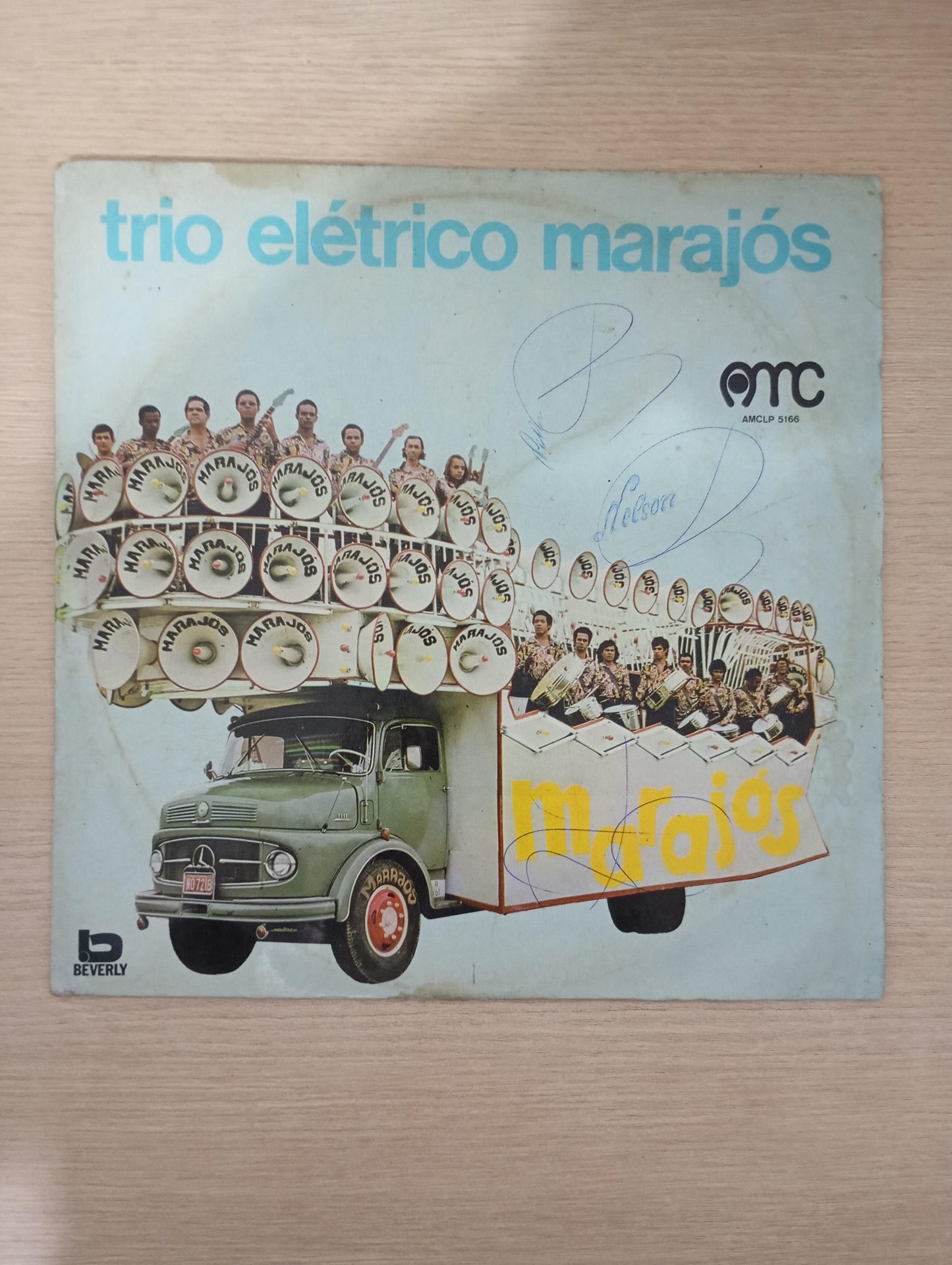 Lp Vinil Trio Elétrico Marajós 1972