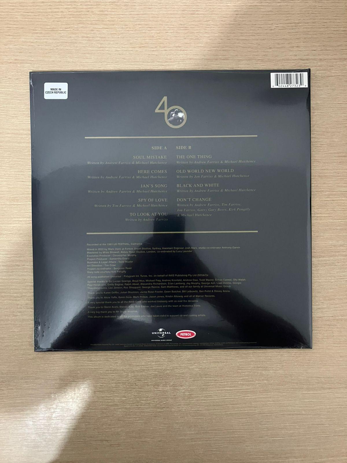 Lp Vinil INXS Live At The US Festival 1983 Novo Lacrado Imp.