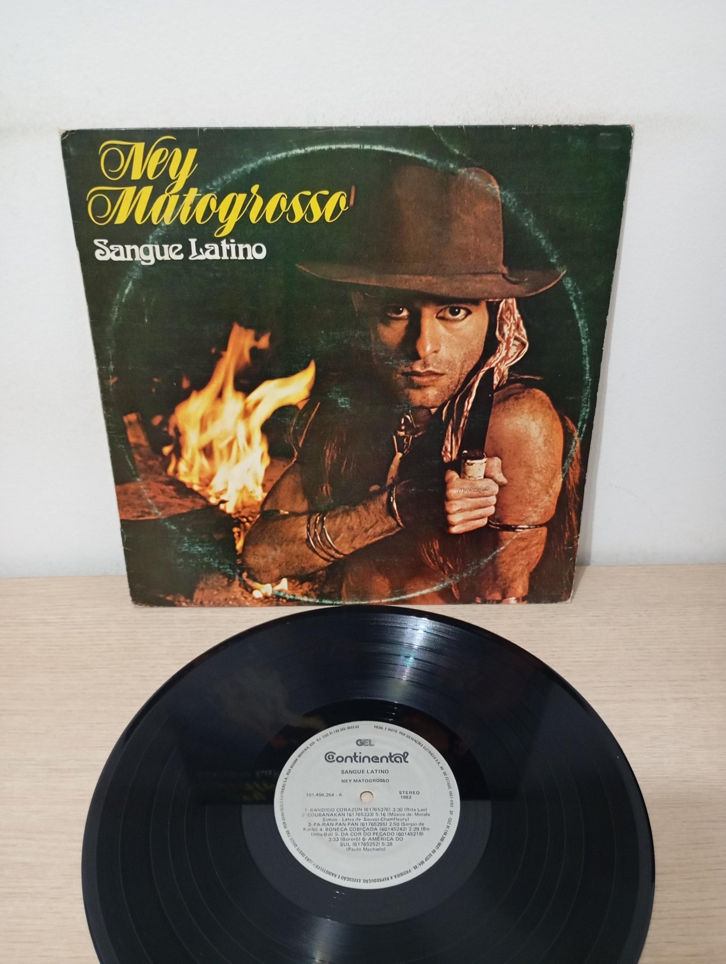 Lp Vinil Ney Matogrosso Sangue Latino