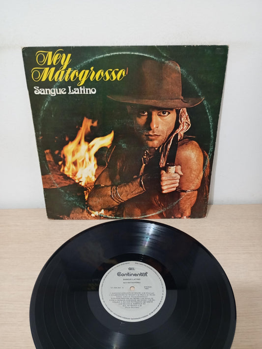 Lp Vinil Ney Matogrosso Sangue Latino