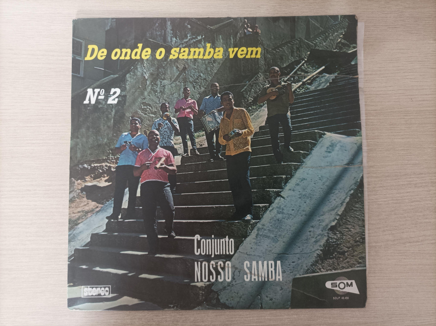 Lp Vinil Conjunto Nosso Samba De Onde O Samba Vem Nº 2