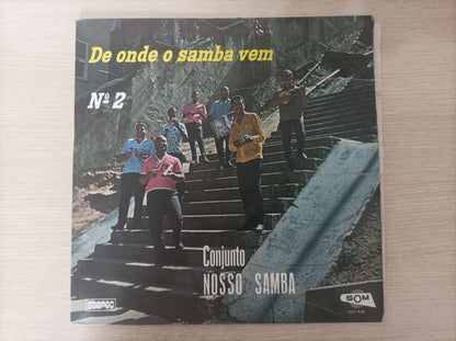 Lp Vinil Conjunto Nosso Samba De Onde O Samba Vem Nº 2