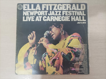 Lp Vinil Ella Fitzgerald Newport Jazz Festival Carnegie Hall