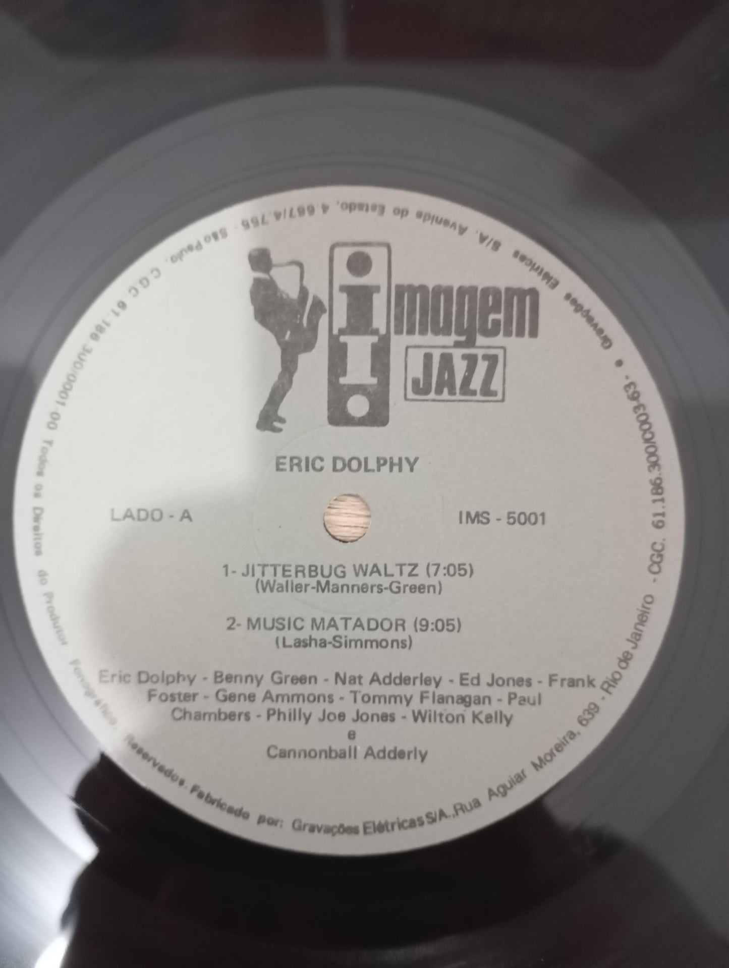 Lp Vinil Eric Dolphy 1969