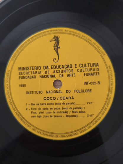 Compacto Vinil Folclore Brasileiro 32 Coco / Ceará