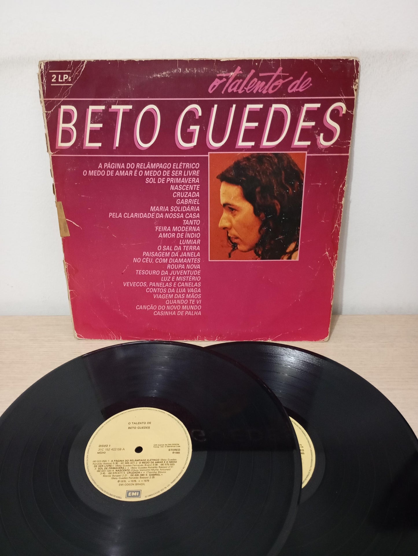 Lp Vinil Beto Guedes O Talento De Beto Guedes Duplo