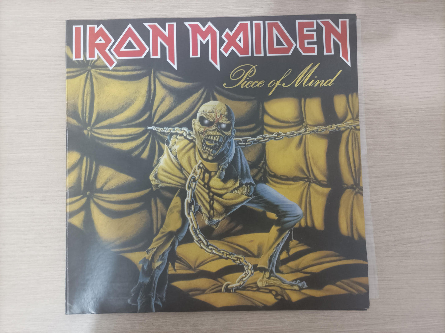 Lp Vinil Iron Maiden Piece Of Mind Capa Dupla